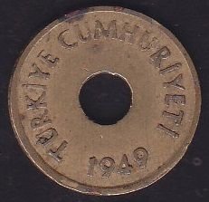 1949 Yılı 1 Kuruş