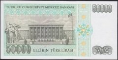 7.EMİSYON 2.TERTİP 50000 LİRA L49 629610 ÇİL