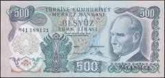 6.Emisyon 2.Tertip 500 Lira M41 189121 Çilaltı Çil