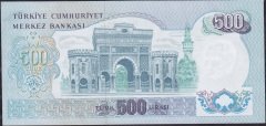 6.Emisyon 2.Tertip 500 Lira M41 189121 Çilaltı Çil