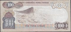6.Emisyon 2.Tertip 100 Lira G57 841458 Çok Temiz