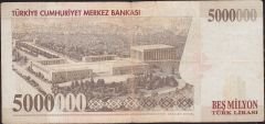 7.Emisyon 5 000 000 Lira H46 140602 Temiz