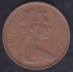 İNGİLTERE 2 PENCE 1977