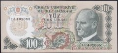 6.EMİSYON 1.TERTİP 100 LİRA F15 401085 ÇİLALTI ÇİL