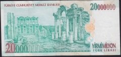 7.EMİSYON 20 000 000 LİRA G20 509035 ÇOK TEMİZ +