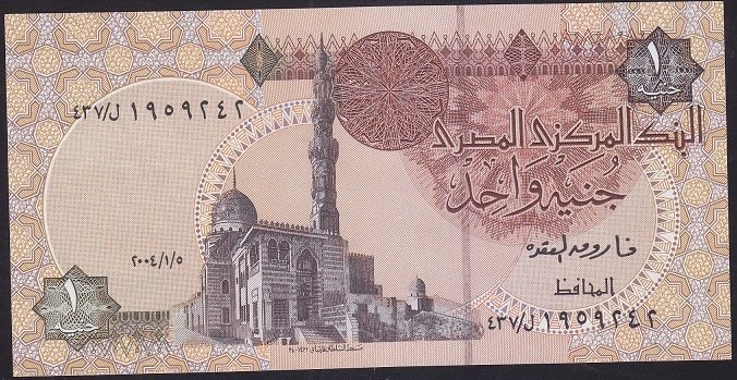 MISIR 1 POUND 2004 ÇİL