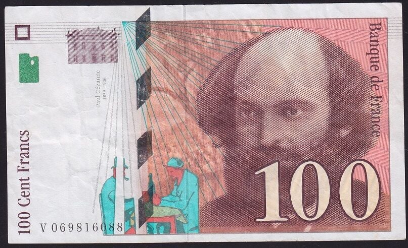 Fransa 100 Frank 1998 Çok Temiz+