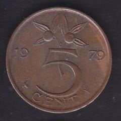 Hollanda 5 Cent 1979