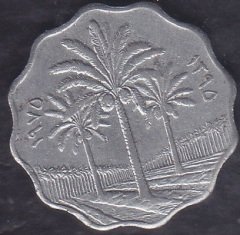 Irak 10 Fils 1975