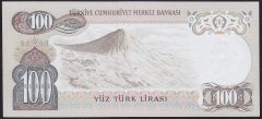 6.Emisyon 1.Tertip 100 Lira E90 301909 Çilaltı Çil