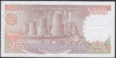 7.EMİSYON 4.TERTİP 5000 LİRA G45 738500 ÇOK TEMİZ