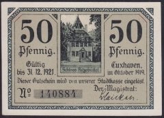 ALMANYA 50 PFENNİNG 1921 ÇİL