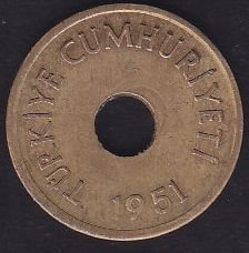 1951 Yılı 1 Kuruş