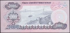 6.Emisyon 3.Tertip 1000 Lira F85 868128 Çilaltı Çil