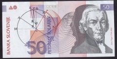 Slovenya 50 Tolarjev 1992 ÇİLALTI ÇİL Pick 13a