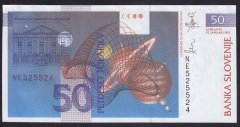 Slovenya 50 Tolarjev 1992 ÇİLALTI ÇİL Pick 13a