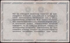 Macaristan 500000 Adopengo 1946 Çok Temiz