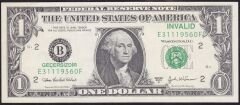 Amerika 1 Dolar 2003 Fantazi Para (Geçersiz)