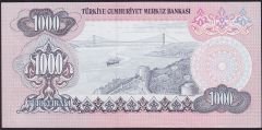 6.Emisyon 3.Tertip 1000 Lira F84 624563 Çilaltı Çil
