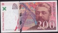 Fransa 200 Frank 1996 Çok Temiz