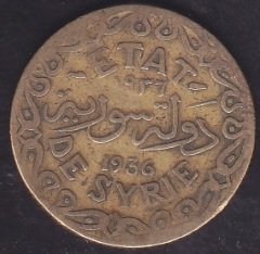 SURİYE 5 KURUŞ 1936