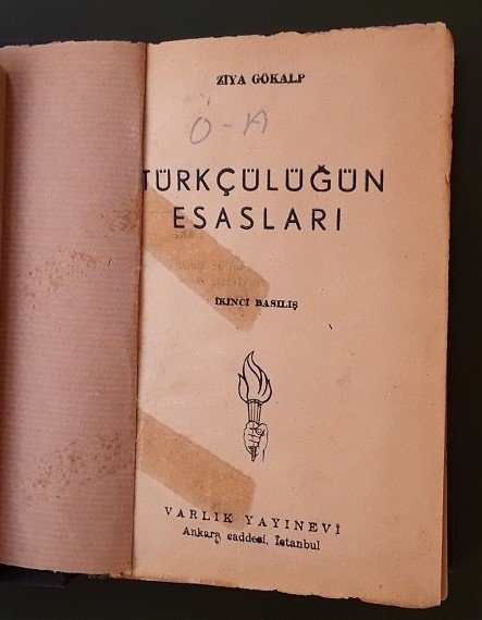 TÜRKÇÜLÜĞÜN ESASLARI - ZİYA GÖKALP - VARLIK 1955