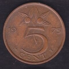 Hollanda 5 Cent 1973