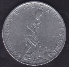 1960 Yılı 2.5 Lira Ters