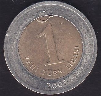 2005 Yılı 1 Lira