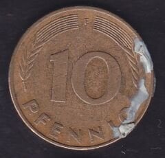 Almanya 10 Pfennig 1976 F