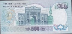 6.Emisyon 2.Tertip 500 Lira L87 229838 Çilaltı Çil