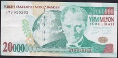7.EMİSYON 20 000 000 LİRA G79 920162 ÇÇT