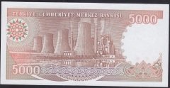 7.EMİSYON 4.TERTİP 5000 LİRA G02 357760 ÇİLALTI ÇİL