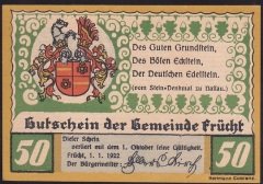 ALMANYA 50 PFENNİNG 1922 ÇİL