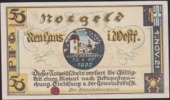 ALMANYA 50 PFENNİNG 1921 ÇİLALTI ÇİL