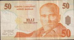 8.Emisyon 50 YTL B04 565678 Çok Temiz