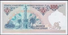 7.Emisyon 2.Tertip 500 Lira E06 845700 Çil