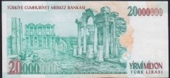 7.EMİSYON 20 000 000 LİRA H06 707997 ÇÇT