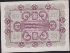 Avusturya 20 Kronen 1922 Ççt Çilaltı Pick 76