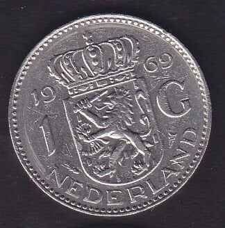 Hollanda 1 Gulden 1969
