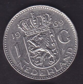 Hollanda 1 Gulden 1969