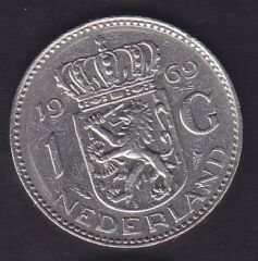 Hollanda 1 Gulden 1969