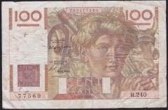 Fransa 100 Frank 1948 Çok Temiz