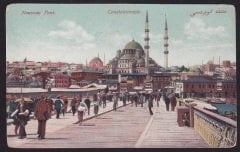 İSTANBUL GALATA KÖPRÜSÜ - KARTPOSTAL