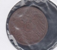 ALMANYA 2 PFENİNG 1914 ÇOK TEMİZ