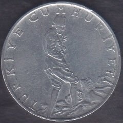 1970 YILI 2.5 LİRA eski para fiyatları