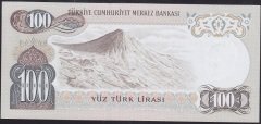 6.EMİSYON 1.TERTİP 100 LİRA B71 083796 ÇİLALTI ÇİL