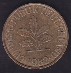 Almanya 10 Pfennig 1982 J