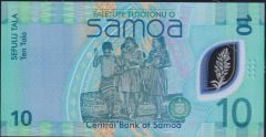 Western Samoa 10 Tala 2023 Çil Pick 48 Polimer