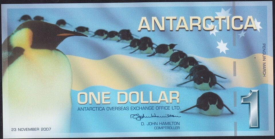 Antartica 1 Dolar Polymer Çil
